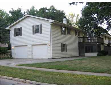 Exterior Back. Large 2 car attached garage - extra