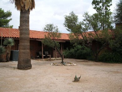 Back area of home