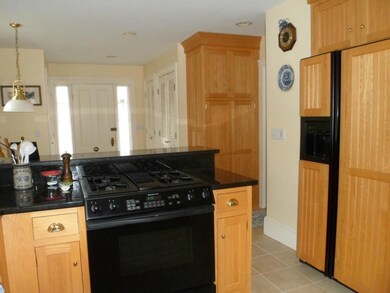 Remodeled kitchen has a Jenn Air...