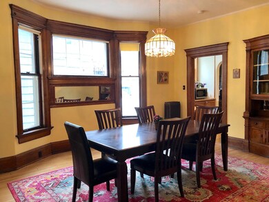 FORMAL DINING ROOM WITH BUILT-INS