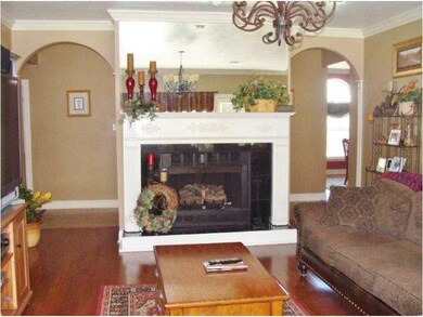 Living Room. With Fireplace