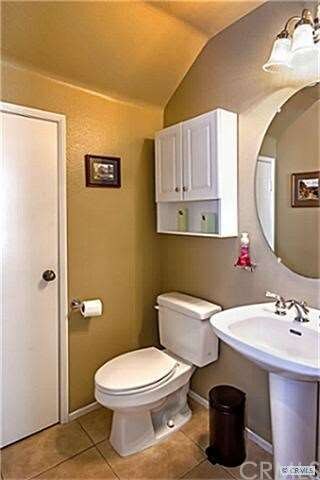 Downstairs bath with great additional storage tons