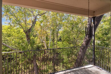 Lush, serene views from all balconies.