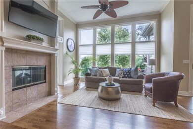 Sunny Hearth Room