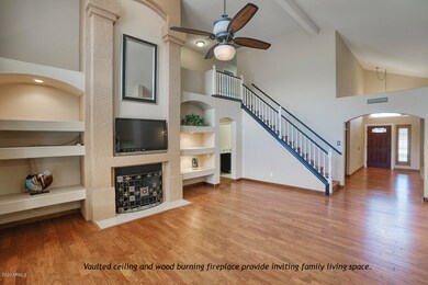 Monterey Family Room Vaulted Ceiling