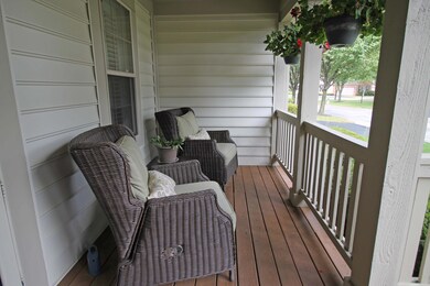 Covered front Porch