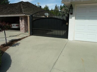 Steel gated and paved RV storage.