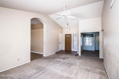 Vaulted ceilings feels spacious