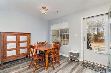 Dining space featuring a healthy amount of sunligh