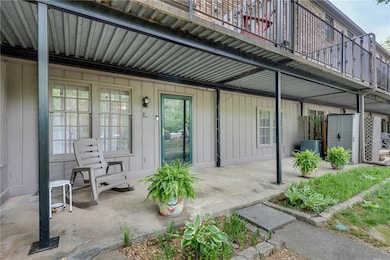 Entrance to property featuring cooling unit and a 