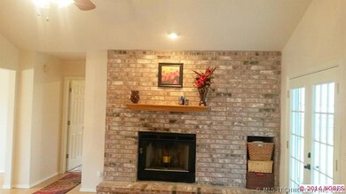 Fireplace with Wood Box