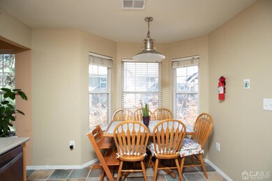 Sun-filled eat-in kitchen