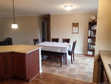 Dining area with sliding doors to the outdoors!