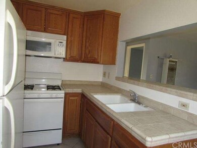 Very nice tiled counter tops in the kitchen