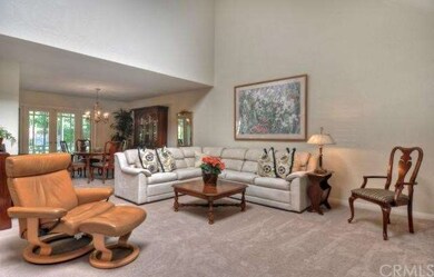 Spacious formal living room with formal dining