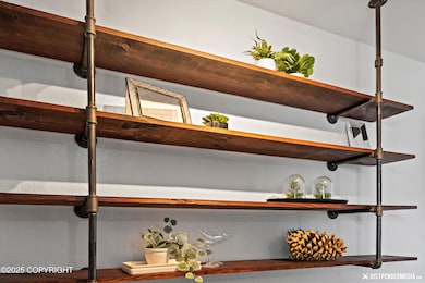 Entry with Built-in Shelves