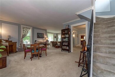 Entry view into formal sitting room