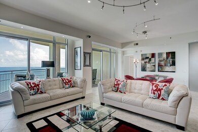 
Spacious living areas are open and offer stunning