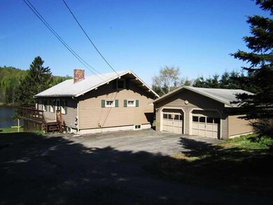 Exterior Back. Garage no longer standing
