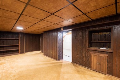 Lower level living space