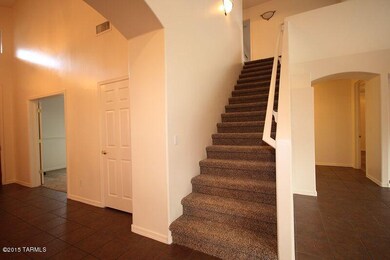 Stairs to bedrooms