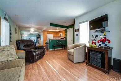 Living Room from front to back showing open Kitche