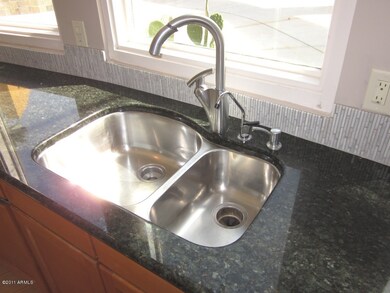 Granite, faucet, and undermount sink