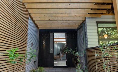 Architecturally unique Front Entry