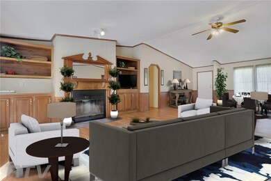 LIVING ROOM - VIRTUALLY STAGED