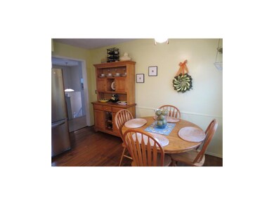 Eat-in kitchen.