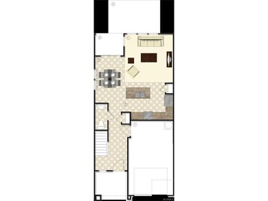 First Floor Layout - note there is a covered patio