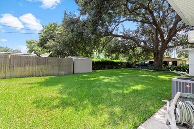 Spacious back yard