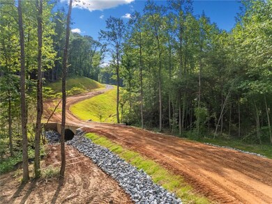 View of street with a wooded view