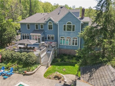 Aerial View of the Tiered Deck