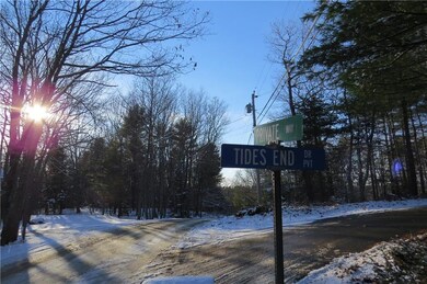 Corner of lot where Kings Point Rd...