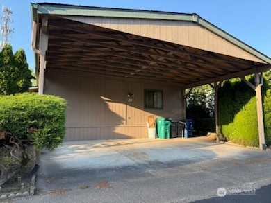 Double sided car garage