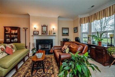 Gathering around the fireplace is a perfect spot t