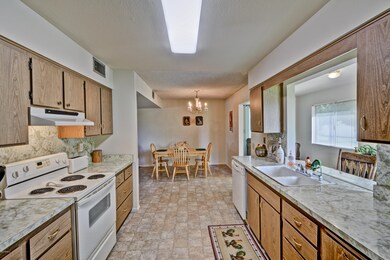 KITCHEN OPEN TO DINING AREA