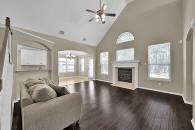 Family Room with views to Jones State Forest.