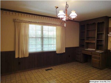 Informal dining area