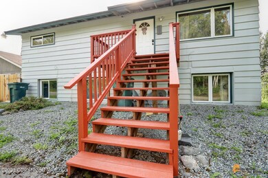 Stairs to Upper Level Unit