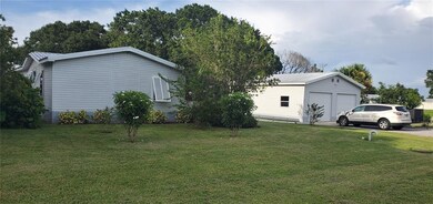 Detached 2 car garage