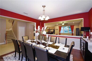 Formal Dining Room, Wood Flooring, Open to Family 