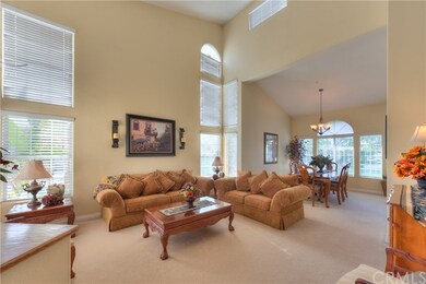 Soaring Ceilings in Living Room
