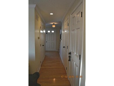 Entry. New hardwood floors throughout the first fl
