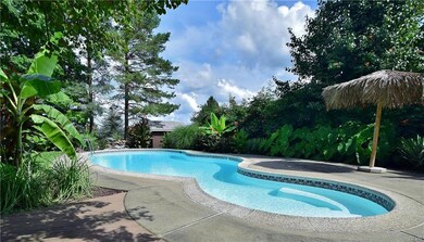 Exceptionally beautiful in ground pool in excellen
