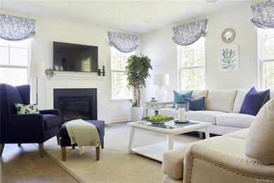 Example: Wilson family room (with fireplace)