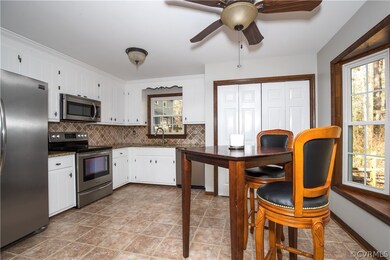 View of Kitchen, Tile Floor, All Stainless Steel A