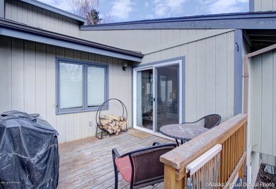 Large deck . . .