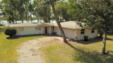 Elevated view of front